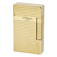 S.T. Dupont 金メッキ ライター New Le Grand Dupont Yellow Gold Diamond Head Lighter
